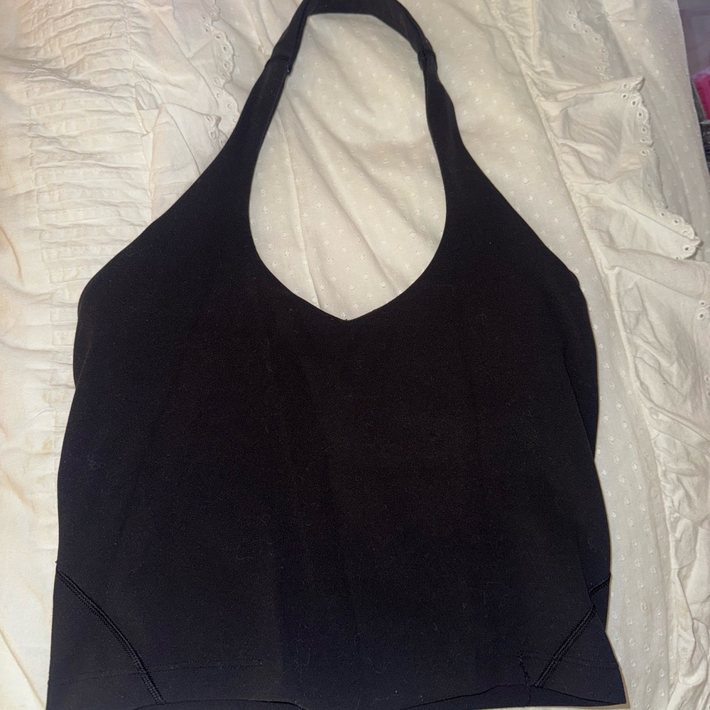 Lululemon Black Halter Align Top size 4
